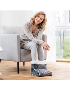 BEURER Calientapies FW 20 Cosy Gris Adeacuado Para Calzado Nº 47 32X26X26Cm Lavable