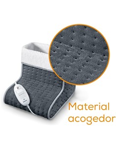 BEURER Calientapies FW 20 Cosy Gris Adeacuado Para Calzado Nº 47 32X26X26Cm Lavable