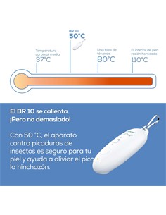 BEURER Curador de Picaduras de Mosquitos BR 10 Con Mosqueton