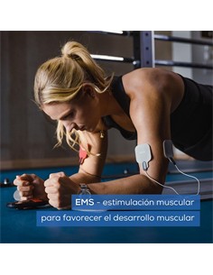 BEURER Electroestimulador Digital EM 59 Tens/EMS Con Funcion de Calor 64 Programas