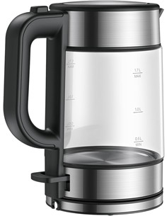 XIAOMI Hervidor de Agua Electrico de Cristal 1.7L 2200W Filtro Desmontable, Indicador Luz Led