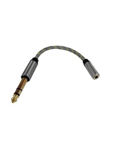 ANDOWL Adaptador Audio TRS Jack 3.5/H a Jack 6.3 Q-HD77
