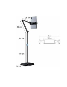 ANDOWL Soporte De Suelo Para Telefono Movil Q-ZJ810