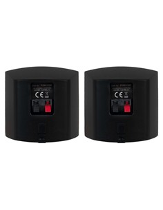 FONESTAR Pareja De Altavoces Baja Impedancia 25WMax,12WRMS CUBE-62 Negro