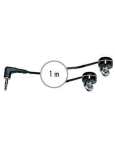 FONESTAR MIni Auricular Estereo HiFi Ergonomico Negro Bulk FA-255 Individual