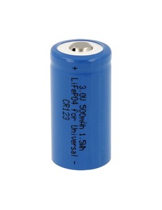 NIMO Bateria Recargable Mod RCR123A BAT-826 3V, 500 Mah LI-ION Compatible Para Canon, Kodak CR123
