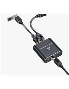 ANDOWL 1 POINT 2 Splitter 1 RJ45/H A 2X RJ45/H 1000Mbps Q-RJ113 Con Aimentacion Tipo C