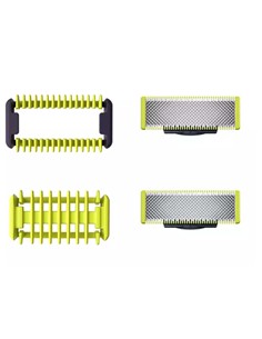 PHILIPS QP620/50 Pack 2 uds Recambio para One Blade + 1 Body Kit
