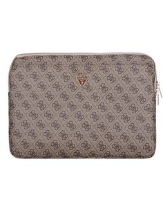 GUESS Funda Ordenador Portatil 13"-14" 4G Zipper Marron