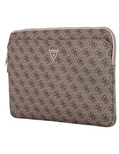 GUESS Funda Ordenador Portatil 13"-14" 4G Zipper Marron
