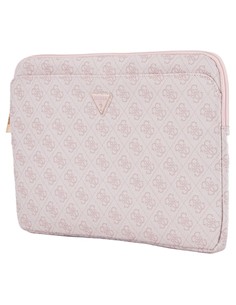 GUESS Funda Ordenador Portatil 13"-14" 4G Zipper Rosa