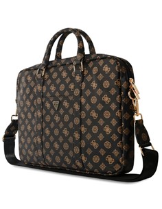 GUESS Funda Maletin Para Portatil 13"-16" PEONY ZIPPER  Negra