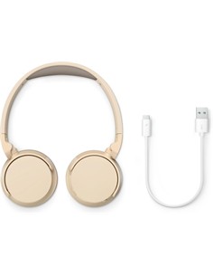 PHILIPS Auricular De Casco Bluetooth TAH3209 Beige