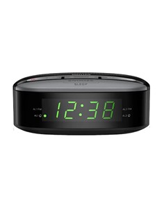 PHILIPS Radio Reloj Despertador Digital TAR3305/12 Negro