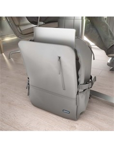 AISENS Mochila Para Portatil Hasta 15.6" Con Material Repelente de Agua ASBG-BP087-GR