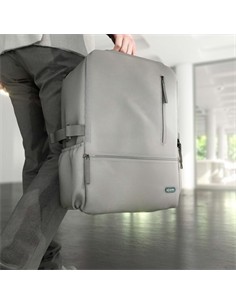 AISENS Mochila Para Portatil Hasta 15.6" Con Material Repelente de Agua ASBG-BP087-GR