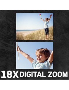 AGFAPHOTO VideoCamara Digital Realimove CC2700 24Mp,18X Zoom,3" lcd,2.7K Con Mando