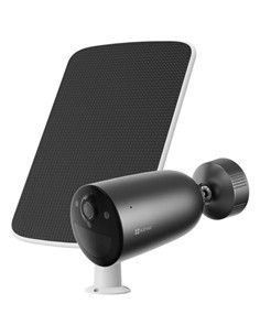 EZVIZ Camara IP Exterior Con Placa Solar EB3 4G Negro