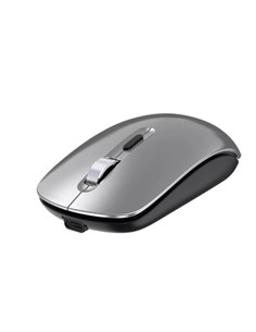 DEVIA Raton Inalambrico/Bluetooth Silencioso Gris