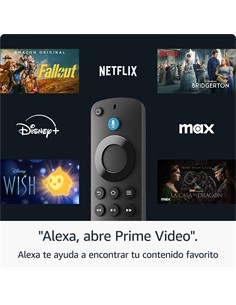 AMAZON Fire TV Stick HD 2024 Con Mando De Voz Alexa 8Gb Wifi 5