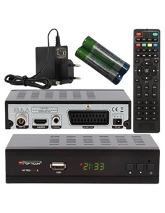 OPTICUM Receptor Hibrido Digital TDT T2/C NYTROBOX H.265 Hdmi,Ful HD 1080,Usb Grabador