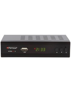 OPTICUM Receptor Hibrido Digital TDT T2/C NYTROBOX H.265 Hdmi,Ful HD 1080,Usb Grabador