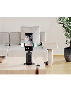 XO Soporte Movil Luz Led Con Seguimiento Facial Bluetooth 360º XO-SS16(LW) Con Mando