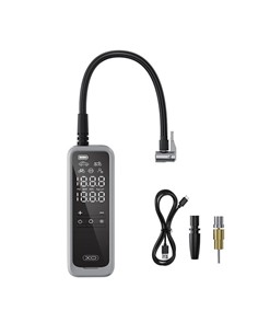 XO Inflador Portatil Inalambrico XO-CZ018 85W 5000mAh Con Luz Led