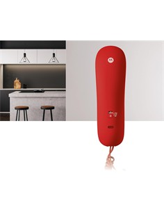 MOTOROLA Telefono SobreMesa Tipo Gondola CT50 Rojo