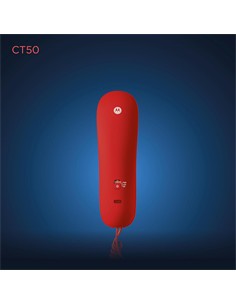 MOTOROLA Telefono SobreMesa Tipo Gondola CT50 Rojo