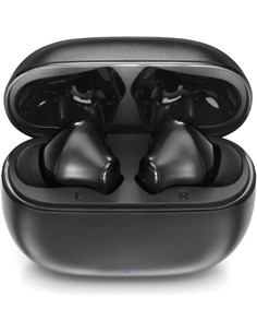 MOTOROLA Auricular Bluetooth MOTO BUDS 125 Negro Con Estuche de Carga Cancelacion Ruido Para Microfo