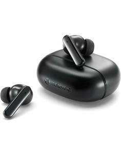 MOTOROLA Auricular Bluetooth MOTO BUDS 125 Negro Con Estuche de Carga Cancelacion Ruido Para Microfo