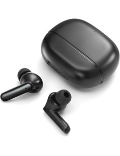 MOTOROLA Auricular Bluetooth MOTO BUDS 125 Negro Con Estuche de Carga Cancelacion Ruido Para Microfo