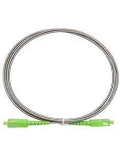 EUROCONNEX Cable Fibra Optica SC/APC 3Mtrs Reforzado Acero 5008S-3