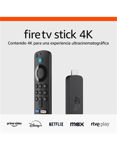 AMAZON Adaptador Hdmi Fire TV Stick 4K 8GB  Wifi-6 Con Mando