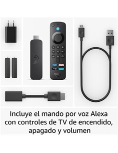 AMAZON Adaptador Hdmi Fire TV Stick 4K 8GB  Wifi-6 Con Mando