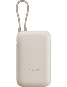 XIAOMI Bateria Externa 20000Mah Con Cable Integrado Beige BHR8851GL