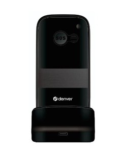 DENVER Telefono Basico Con Teclas Grandes 4G Senior BAS-18600L Negro
