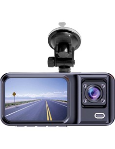 DENVER Camara Para Coche CCT-2500 Micro Sd,Pantalla 3",Microfono y Altavoz Integrado