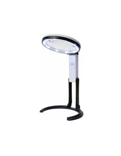 KONUS Lupa FLEXO-120 Sobremesa 4.8" Luz Led 2x-5x
