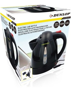 DUNLOP Hervidor de Agua 0.8L de 12V para coche /barco/camion