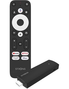 STRONG Adaptador Smart TV 4K  HDMI  SRT41,(netflix, ytube,disney,amazon prime)hey google.
