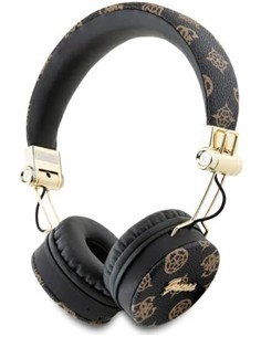 GUESS Casco Auricular Bluetooth ENC Peony Negro