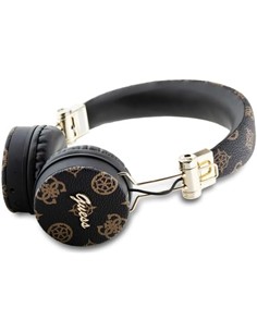 GUESS Casco Auricular Bluetooth ENC Peony Negro