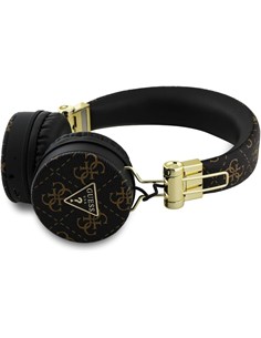 GUESS Casco Auricular Bluetooth ENC 4G Triangle Negro