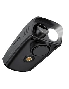 HOCO Camara DV104 4K 12MP Anti-Shake con Pantalla y Luz Led para Bici o Moto
