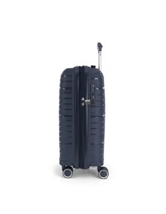 GABOL Trolley Maleta De Mano Pequeño Con 4 Ruedas Polipropileno KIBA Azul Marino 54x39x20 cm