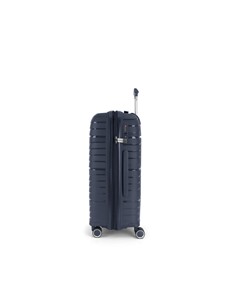 GABOL Maleta Viaje Mediana Con 4 Ruedas Polipropileno KIBA Azul Marino 66x44x27 cm