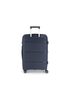 GABOL Maleta Viaje Mediana Con 4 Ruedas Polipropileno KIBA Azul Marino 66x44x27 cm