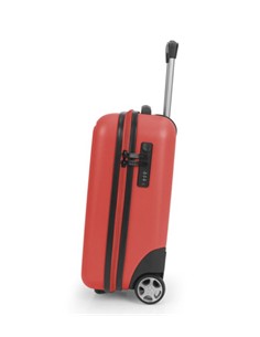 GABOL Mini Maleta Cabina 2 Ruedas FUTURE PLUS Coral Para Colocar Debajo Del Asiento
